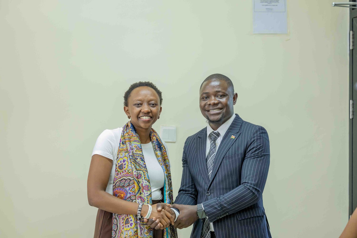 A Handshake That Symbolized a Generation: Charlene Ruto Meets Youth Leader Felix Omondi Otieno in Powerful Engagement