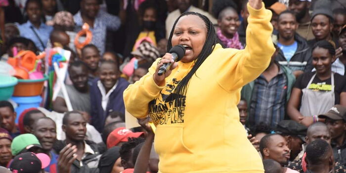 Omanga Shocks Nairobi Politics as She Backs Gakuya for Governor, Leaving Babu Owino in a Tight Corner