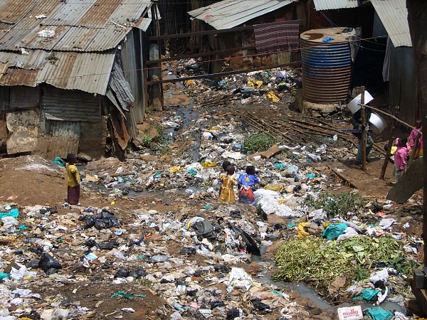 Nairobi’s Slum Children Wake Up in Sewage While Leaders Talk Development